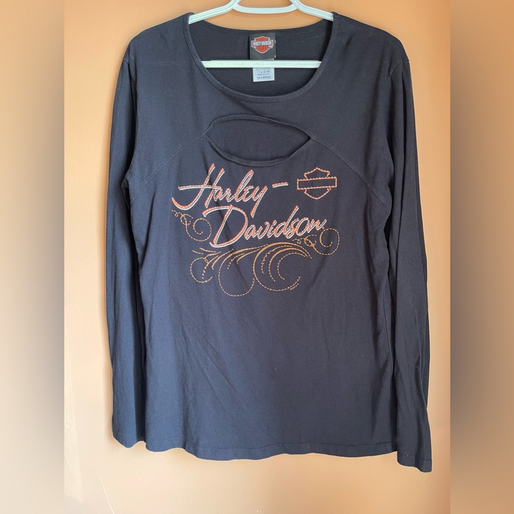 Harley Davidson womans top 2XL